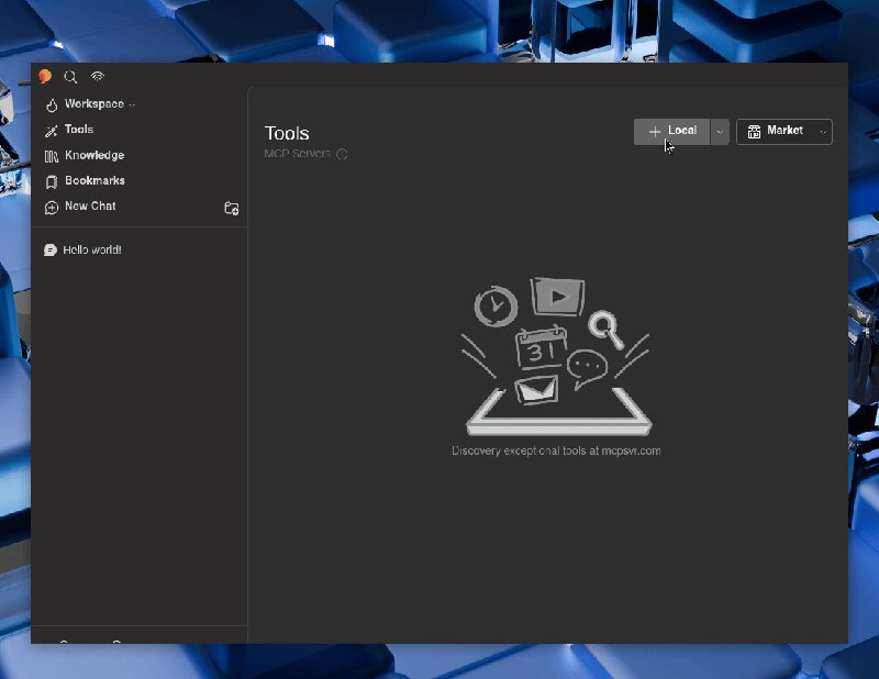 5ire outils MCP disponibles