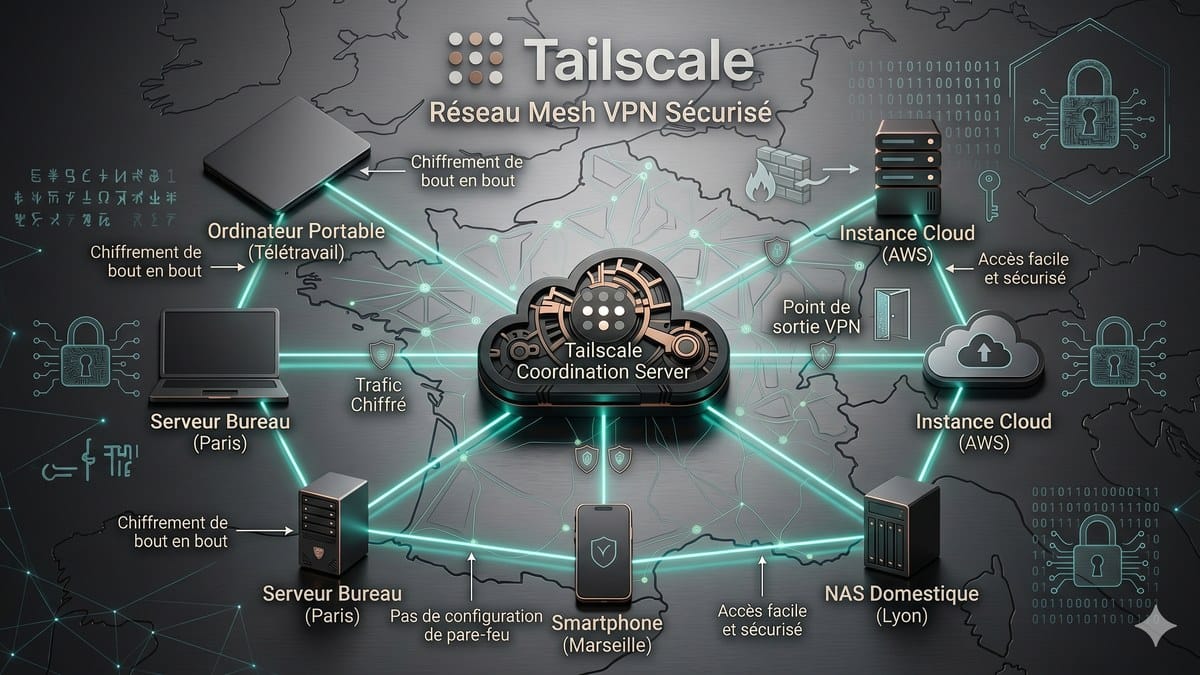 Tailscale sur VPS OVH avec exit node : le tuto complet de A à Z