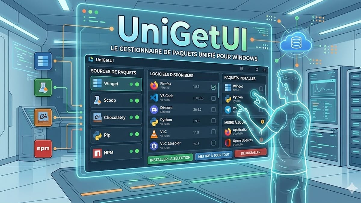 UniGetUI — le gestionnaire de paquets unifié pour Windows que tu attendais