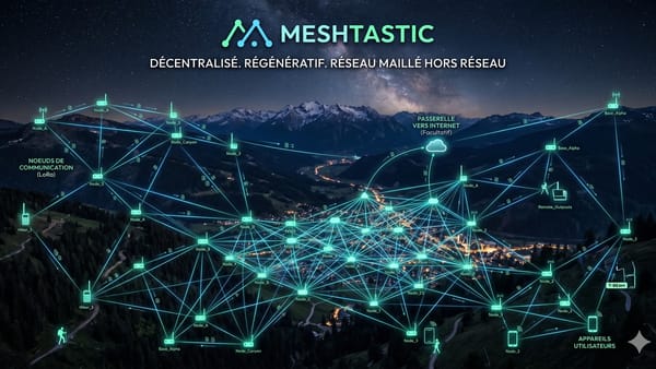 Meshtastic : la communication off-grid open source qui fonctionne sans réseau