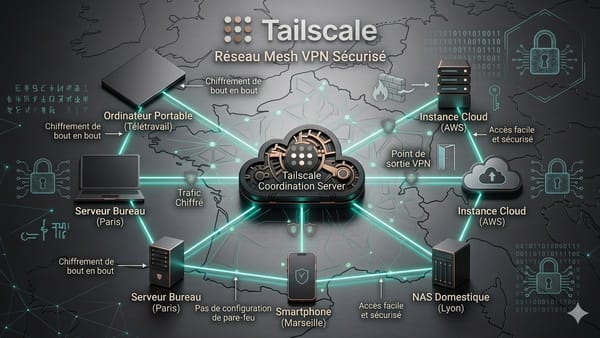 Tailscale sur VPS OVH avec exit node : le tuto complet de A à Z