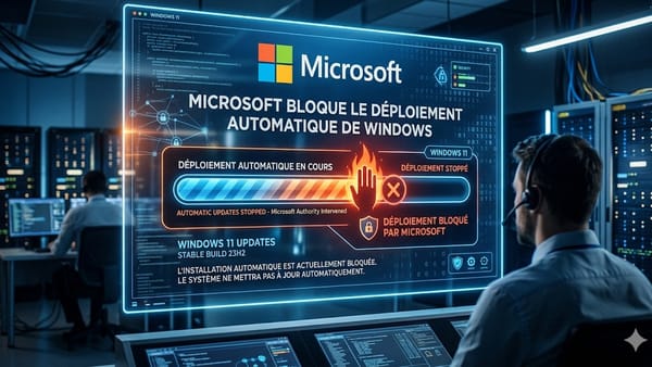 CVE-2026-0386 : Microsoft va bloquer le déploiement automatique de Windows en avril — ce que tu dois faire maintenant